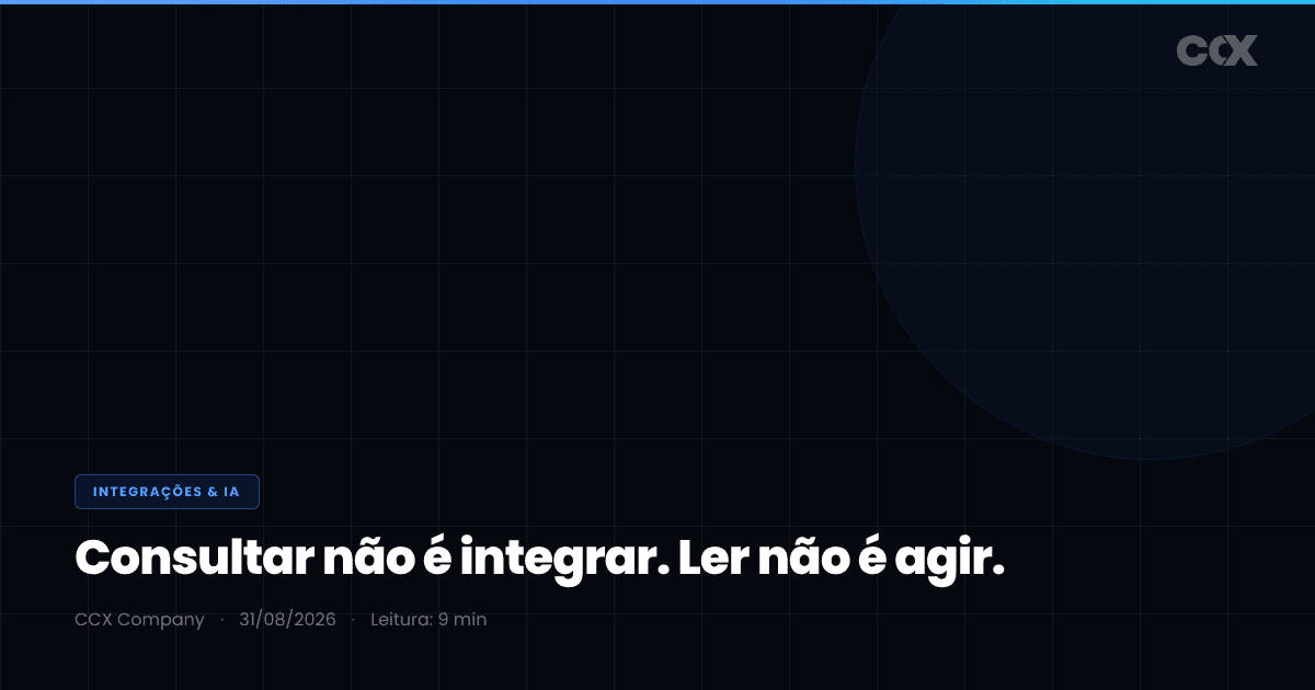 Camada semântica para agentes de IA: seu agente agora consulta tudo “sem ETL” — mas consultar não é integrar (e “sem ETL” não é dado reconciliado)